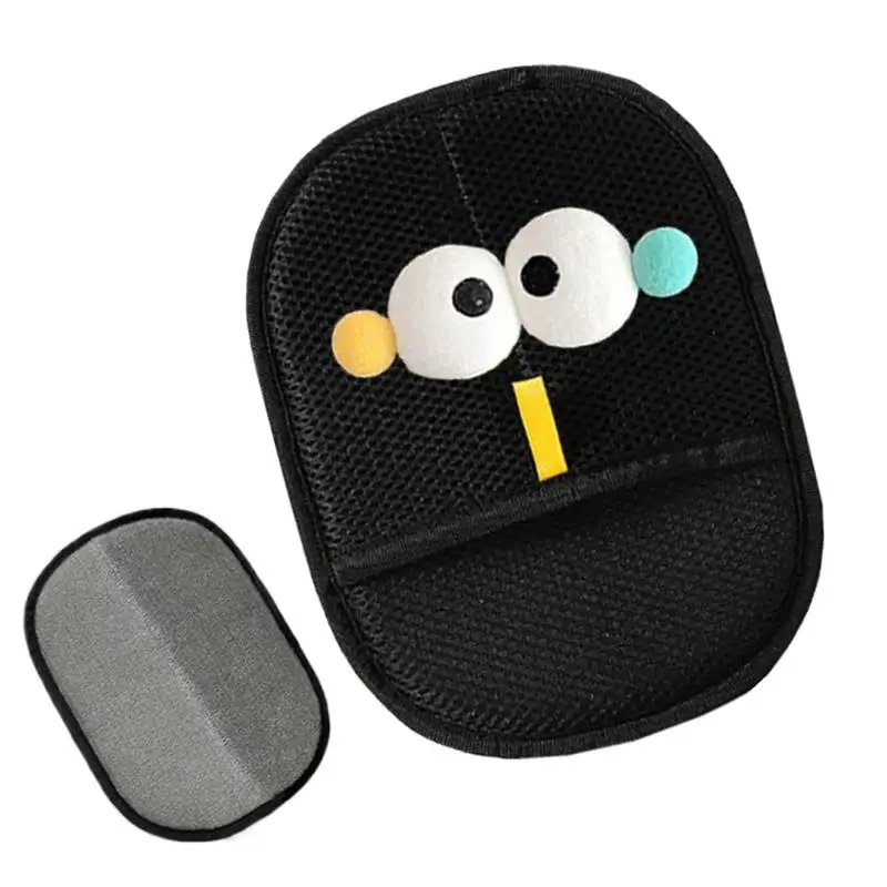 Tierhaar-Handschuh, Katzenpflege-Handschuhe, statisch, zweiseitig, wiederverwendbar, waschbar, klebrig, sanftes Enthaarungswerkzeug für Hundebaden, Innenreisen Image