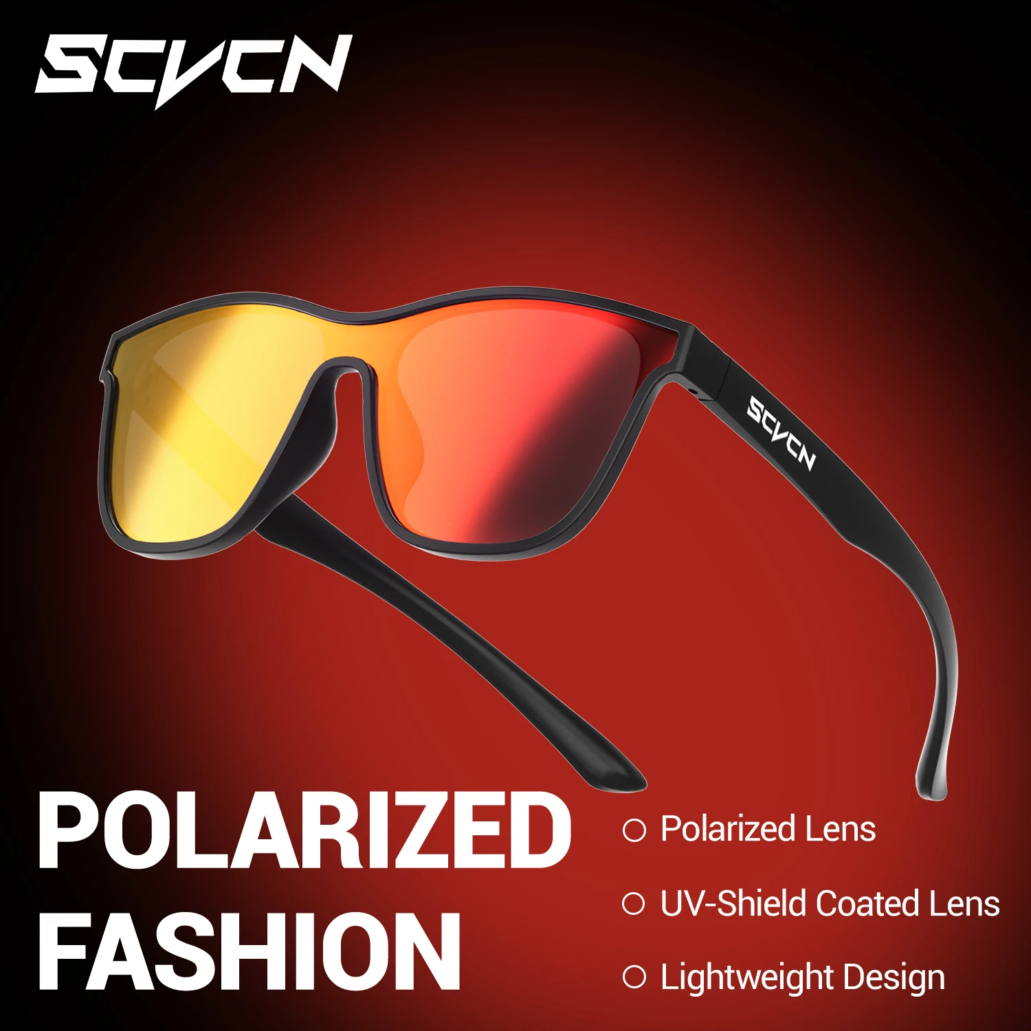 SCVCN Polarisierte Angeln Gläser Sport Sonnenbrille Frauen UV400 MTB Fahrrad Radfahren Gläser Männer Frau Camping Golf Brillen Image