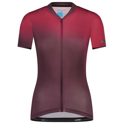 Shimano - Women's Evolve Avventura Short Sleeves Jersey - Radtrikot Gr M lila Image