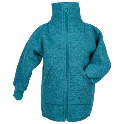 Reiff - Kid's Troyer-Jacke Claas - Wolljacke Gr 86/92 türkis