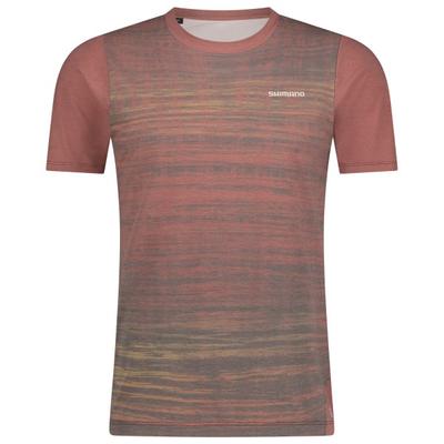 Shimano - Spazio Short Sleeves Jersey Printed - Radtrikot Gr 3XL braun Image