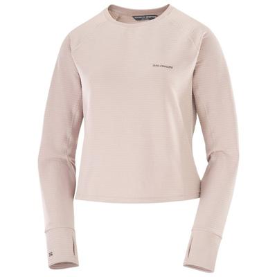Salomon - Women's Essential Lightwarm CN - Fleecepullover Gr M rosa Image