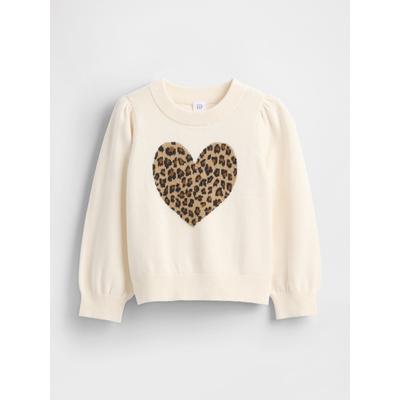 Gap White Puff-Sleeve Jumper (6mths-5yrs)