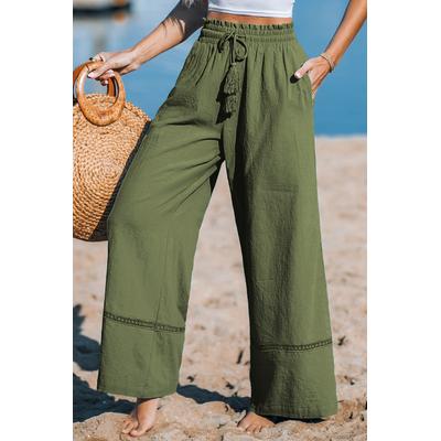 Cool Waves Green Cover-Up Pants