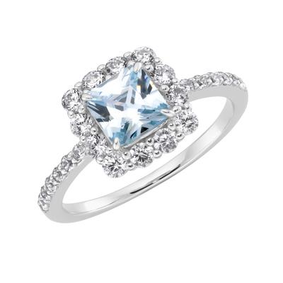 Giorgio Martello Milano Ring Ziersteine, Zirkonia weiß, Silber 925 52 Violett Image