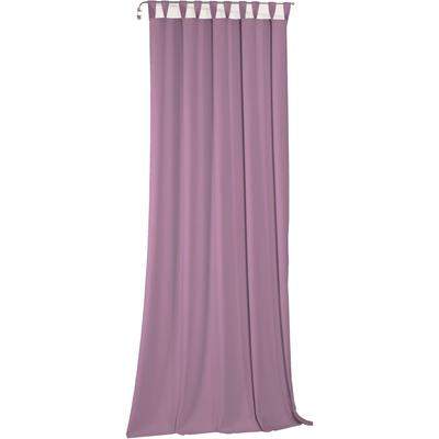 Vorhang WIRTH "Newbury", lila (flieder), B:130cm H:155cm, Baumwolle, Polyester, Gardinen, nach Maß Image
