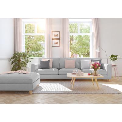 Vorhang WIRTH "Sunday", rosa, B:142cm H:335cm, Baumwolle, Polyester, Gardinen, nach Maß Image