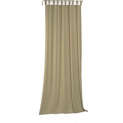 Vorhang WIRTH "Newbury", braun (schlamm), B:130cm H:175cm, Baumwolle, Polyester, Gardinen, nach Maß Image
