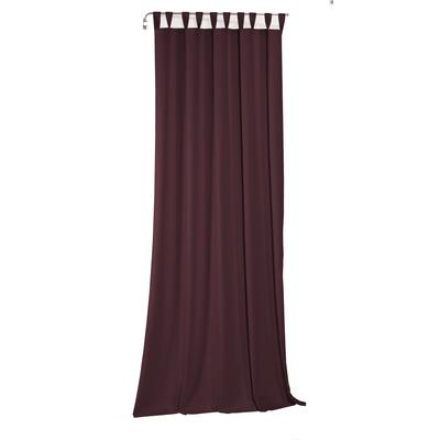 Vorhang WIRTH "Newbury", lila (aubergine), B:130cm H:285cm, Baumwolle, Polyester, Gardinen, nach Maß Image