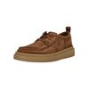 Schnürschuh CLARKS "Polden Moc", Herren, Gr. 47, braun, Leder, casual, Schuhe, mit markanter Sohle