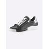 Sneaker ANDREA CONTI, Damen, Gr. 38, schwarz, Leder, Rindsleder, Glattleder, sportlich, Schuhe