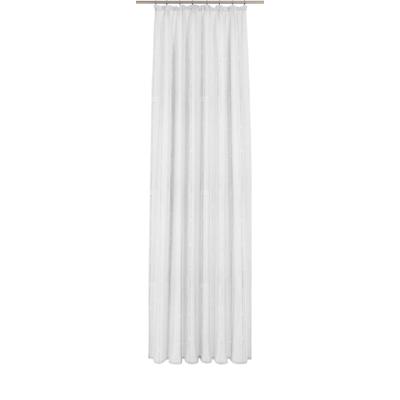 Gardine WIRTH, weiß (sanftes weiß), B:300cm H:225cm, Polyester, Gardinen, Fertig-Store mit FB 1:3 nach Maß Image