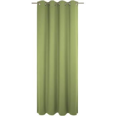 Vorhang WIRTH "Dim out", grün, B:142cm H:295cm, Polyester, Gardinen, nach Maß Image