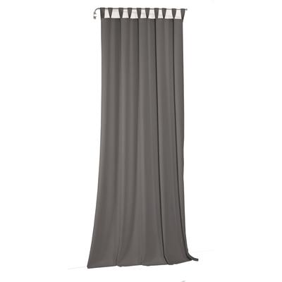 Vorhang WIRTH "Newbury", grau, B:130cm H:375cm, Baumwolle, Polyester, Gardinen, nach Maß Image