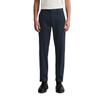 Chinohose MARC O'POLO "aus Bio-Baumwolle-Mix mit TENCEL™Lyocell", Herren, Gr. 30, Länge 32, blau (schwarz navy), Obermaterial: 58% Baumwolle, 40% Lyocell, 2% Elasthan, unifarben, elegant, gerade, unten schmal normal, Hosen