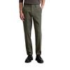 Chinohose MARC O'POLO "aus Bio-Baumwolle-Mix mit TENCEL™Lyocell", Herren, Gr. 33, Länge 34, braun (copley braun), Obermaterial: 58% Baumwolle, 40% Lyocell, 2% Elasthan, unifarben, elegant, gerade, unten schmal normal, Hosen
