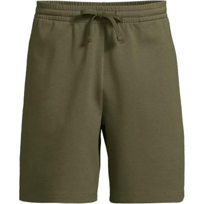 Luxe Shorts, Men, size: 40-42, regular, Green, Cotton/Polyester/Poly-blend, by Lands' End