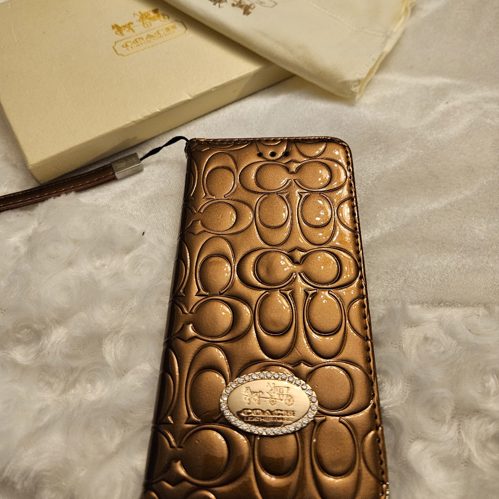 Coach Cell Phones & Accessories | Coach Iphone 7 Plus Cellphone Case | Color: Brown | Size: Os