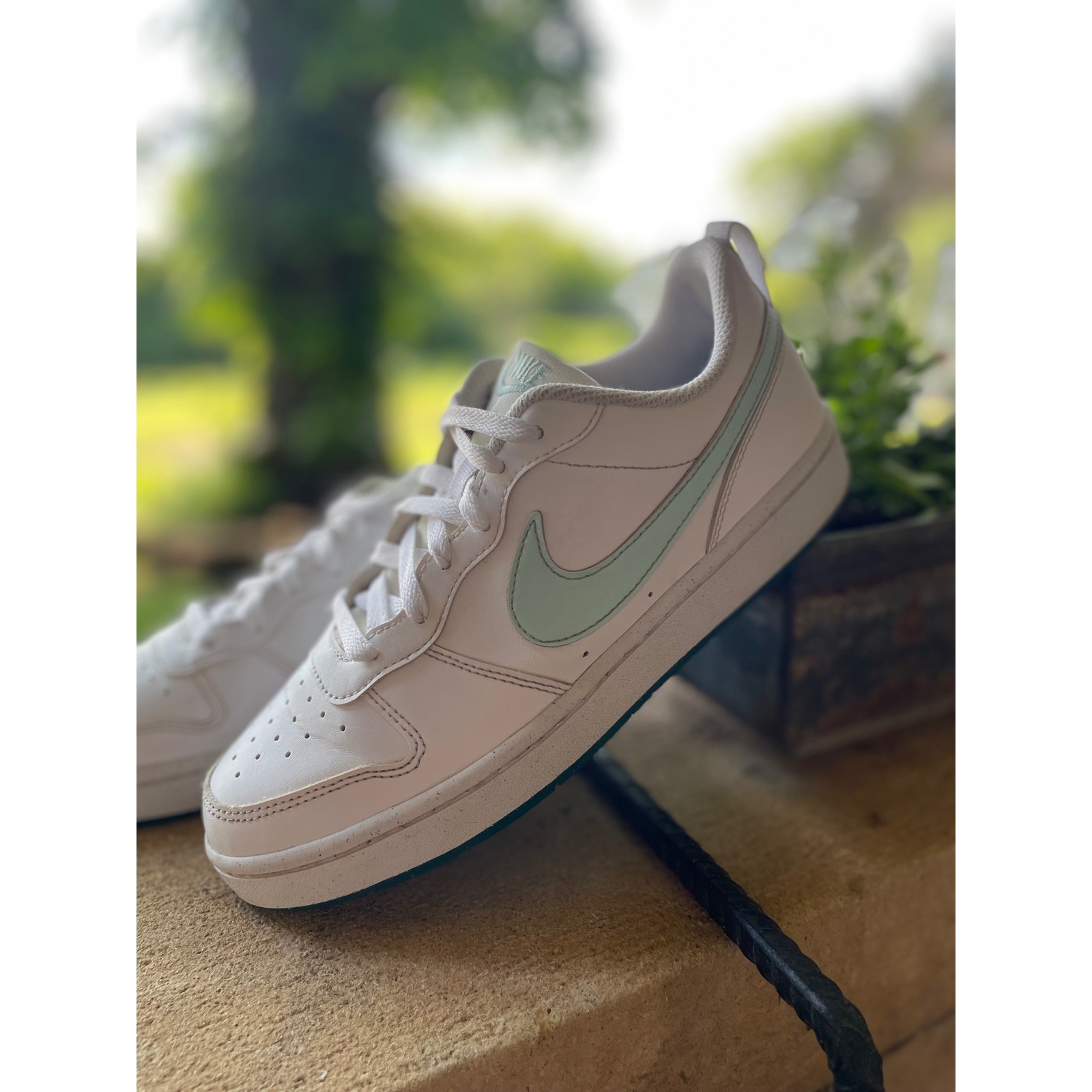 Nike Shoes | Kids Nike Court Borough Lo Recraft Unisex Size | 6.5y | Color: Blue/White | Size: 6.5g