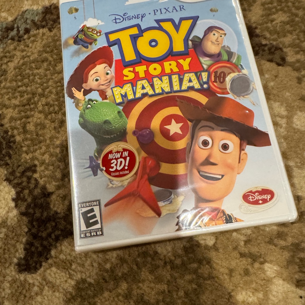 Disney Video Games & Consoles | Disney Pixar Toy Story Mania! 3d Adventure Game | Color: Blue/Red | Size: Os