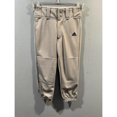 Adidas Games | Adidas Climalite Youth Size Xxs Baseball Pants Gray Sports Outdoors Kids Team | Color: Gray | Size: One Size