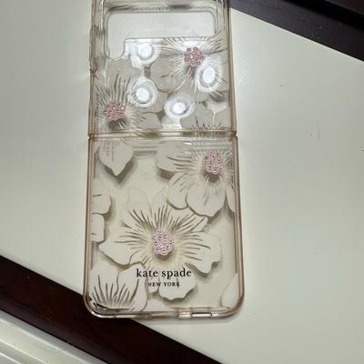 Kate Spade Cell Phones & Accessories | Kate Spade Pink And White Floral Phone Case | Color: Pink/White | Size: Os