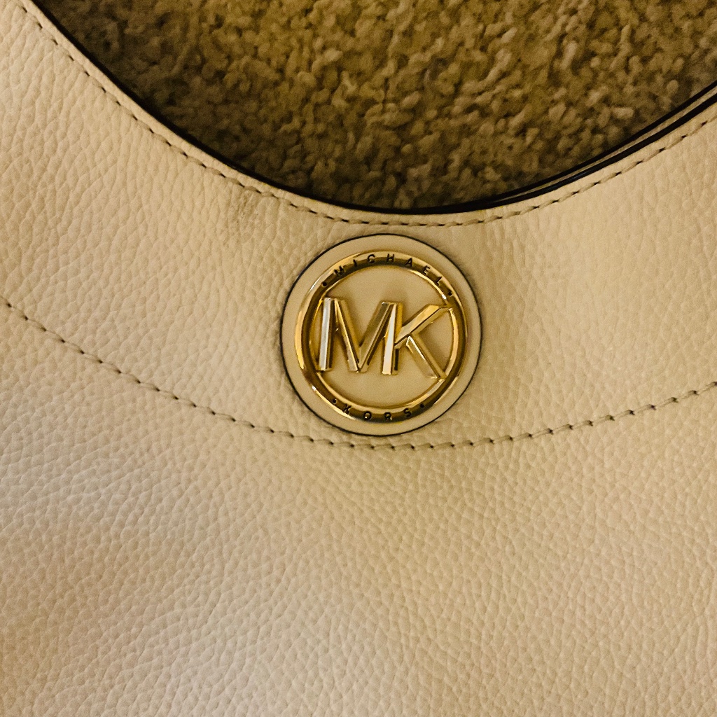 Michael Kors Bags | Authentic & Gorgeous Michael Kors Mk Cream Hand Bag Purse - Lightly Used | Color: Cream/White | Size: Os