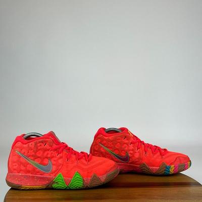 Nike Shoes | Big Kids Nike Kyrie 4 Lucky Charms Athletic Basketball Sneakers Shoes Size 6.5 Y | Color: White | Size: 6.5b