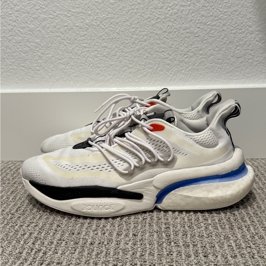 Adidas Shoes | Adidas Mens V1 Casual Trainers Sneakers Sports Shoes Men’s Size 11 | Color: Blue/White | Size: 11