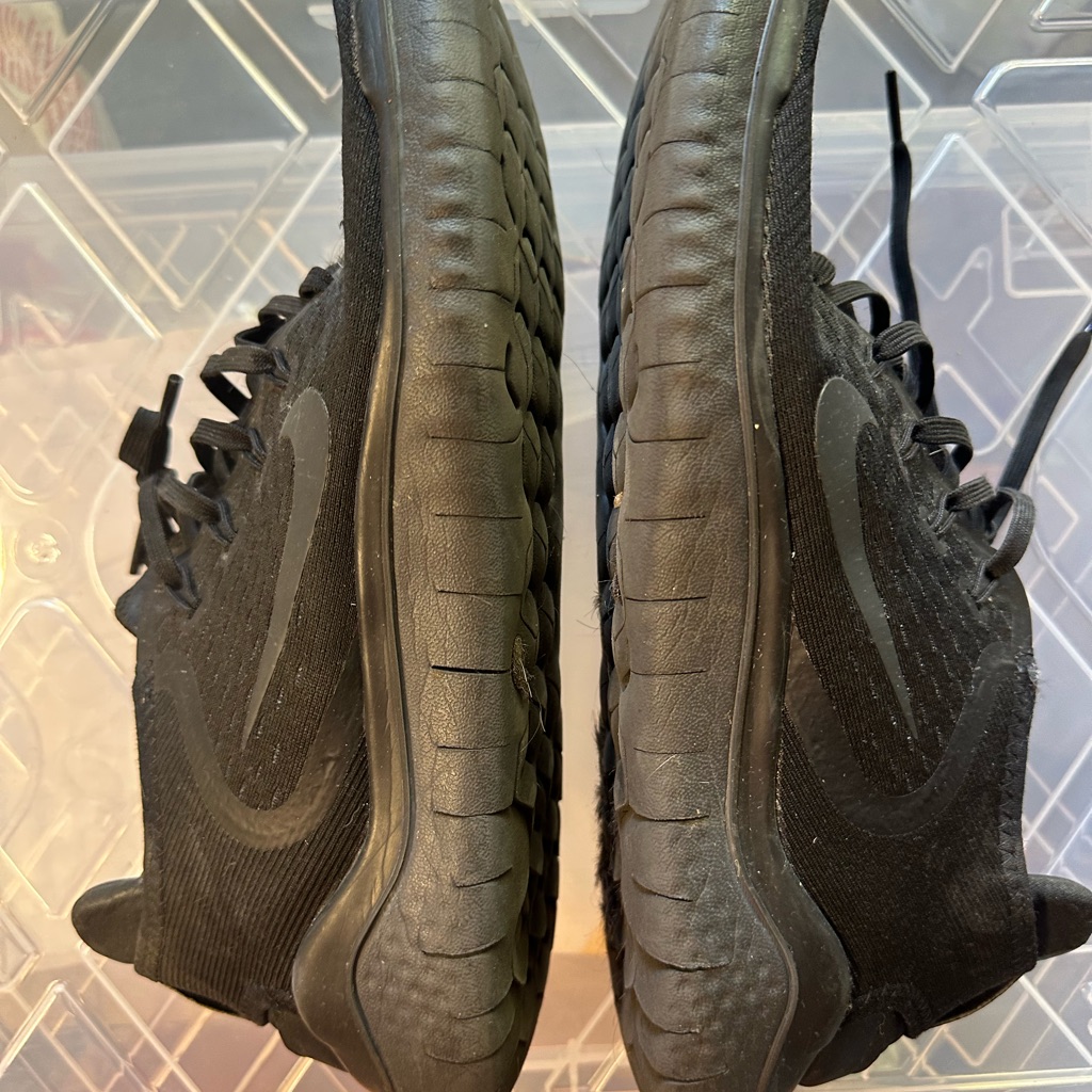 Nike Shoes | Used Men's Black Nike Running Shoes | Color: Black | Size: 11.5