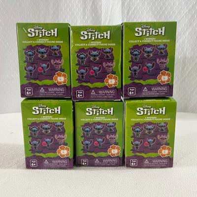 Disney Toys | Disney Lilo & Stitch Series 1 Mystery Collect & Connect Figure Lot Of 6 | Color: Red | Size: Os