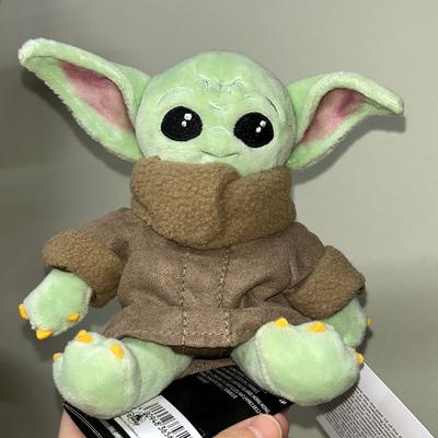 Disney Toys | Disney Parks "Star Wars" Grogu Mandalorian Baby Yoda Magnetic Shoulder Plush New | Color: Green | Size: Os