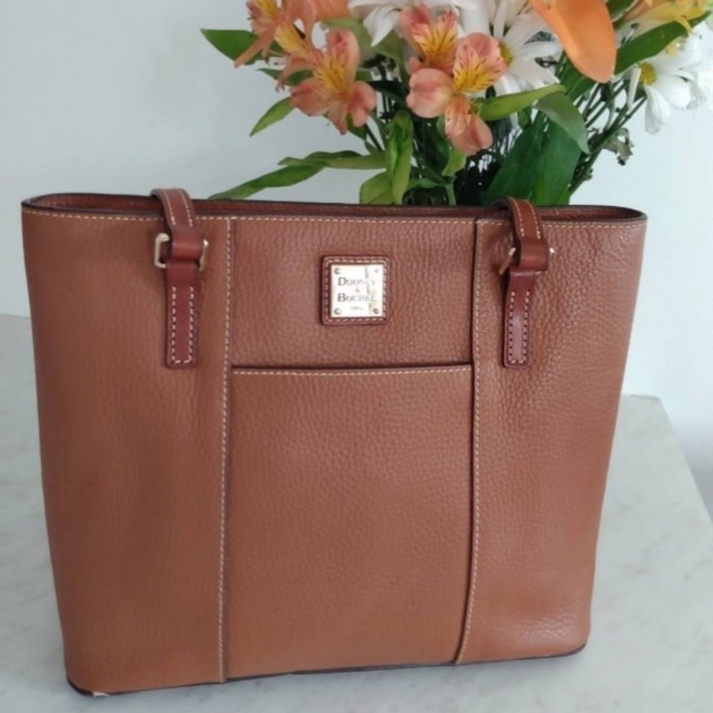 Dooney & Bourke Bags | Dooney & Bourke Small Lexington Shopper Handbag | Color: Red | Size: Os
