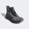 Wanderschuh ADIDAS TERREX "TERREX TRAILMAKER 2.0 MID GORE-TEX", Gr. 43, taupe oxide, core schwarz, preloved violet, Textil, Synthetik, sportlich, Schuhe, wasserdicht
