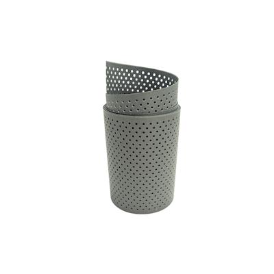 zaun|zu® Sichtschutz Polyal ECO Gelocht 15 Prozent Streifen Image