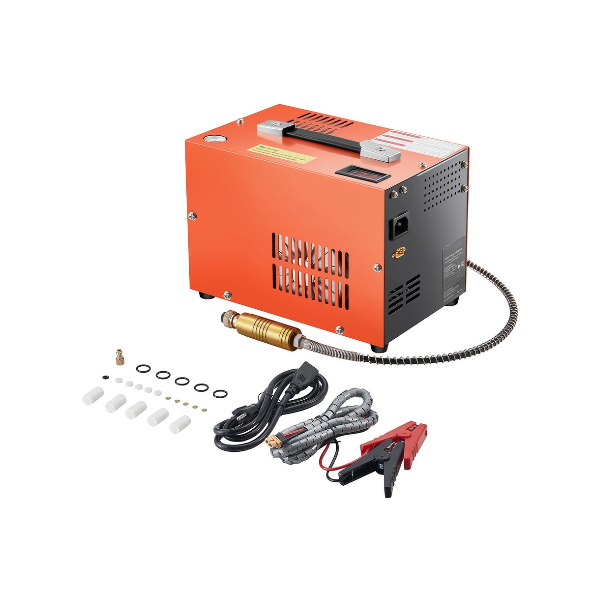 UIMOSO PCP Air Compressor, 4500PSI/30Mpa PCP Airgun Compressor with Built-in Converter & Fan Cooling System