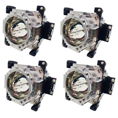 Original Panasonic Lamp & Housing QuadPack for the Panasonic PT-DS20KE Projector - 1 Year Warranty