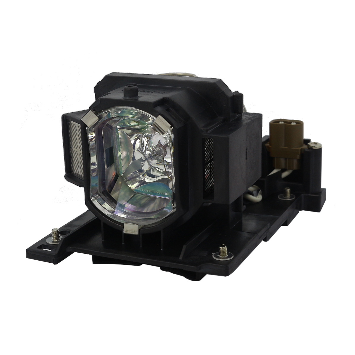 Jaspertronics™ Original TEQ-C7487WM Lamp & Housing for TEQ Projectors - 1 Year Warranty