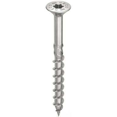 HECO-Topix-Plus-Schraube - Ø6x40mm - Senkkopf mit Frästaschen - Teilgewinde - T30 - Packung mit 200 Image