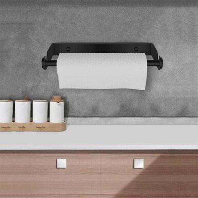 Küchenrollenhalter ohne Bohren, Wandmontage Küchenpapierhandtuchhalter, Edelstahl Image