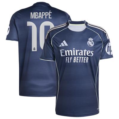 Real Madrid adidas Auswärtstrikot 25/26 mit aufdruck Mbappé 10 Image