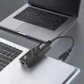 Adattatore Wi-Fi 3.0 HUB USB Ethernet Tipo C a RJ45 Scheda di rete Gigabit Mini PC Desktop Accessori per laptop Plug and Play Win 10