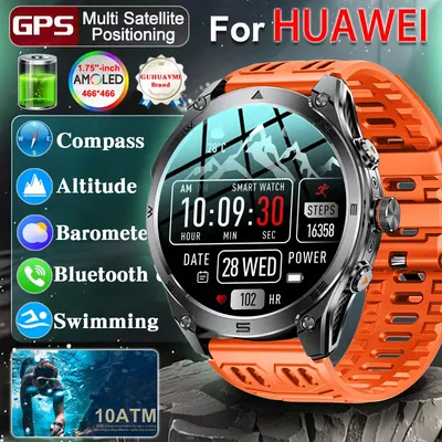 Neue Für Xiaomi Military Smart Uhr Männer 10ATM Wasserdichte Outdoor Sport Fitness Tracker Gesundheit Monitor Bluetooth Anruf Smart Uhr Image