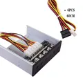 Modulo interruttore di alimentazione disco rigido controller selettore disco rigido a 6 vie per supporto computer desktop HDD SATA da 2,5/3,5 pollici
