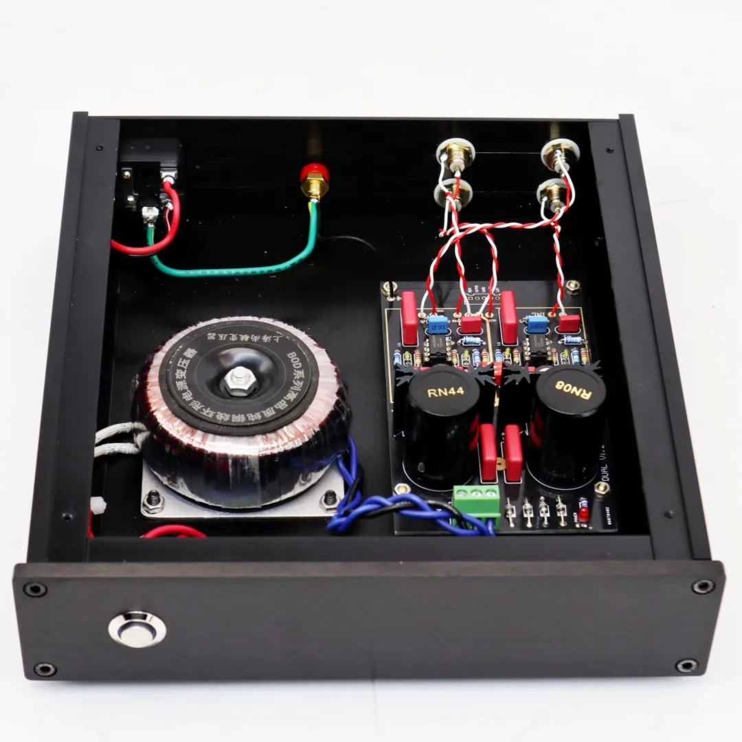 TIANCOOLKEI CF02 MM/MC lecteur de disque CD vinyle commutable préamplificateur/basé sur double préamplificateur Phono op amp NE5532