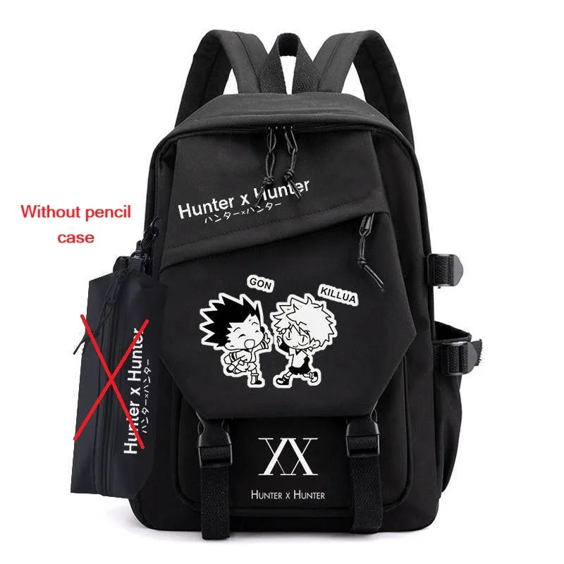 Anime HUNTER × HUNTER imprimer sac à dos étudiant sac d'école grande capacité sacs à dos pour enfants retour à l'école sac