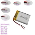 Batteria Li Lipo sostitutiva ai polimeri di litio da 3,7 V 900 mAh 3,33 Wh 703040 Connettore JST 2 pin 1.0/1.25/1.5/2.0/2.54mm per telecamera GPS LED