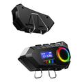OEM di fabbrica K09 Trasmettitore fm Auricolari Bluetooth Cuffie per casco Stile d'attaccatura dell'orecchio Bluetooth Radio Durevole Stereo Radio FM Motocicletta
