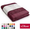 Duschtuch S.OLIVER "s.Oliver, Premium Qualität, 600 gr/m², auch als Sets erhältlich", rot (burgundy), B:70cm L:140cm, Walkfrottier, Obermaterial: 100% Baumwolle, Handtücher (Packung), große Farbauswahl, auch als Handtuch, Waschhandschuh, Gästetuch