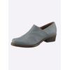 Stiefelette ANDREA CONTI, Damen, Gr. 38, grau, Leder, Rindsleder, Glattleder, modisch, Schuhe